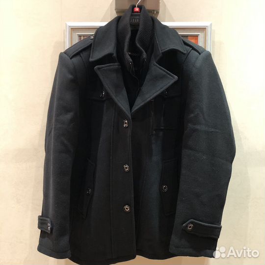 Пальто шерстяное/ тренч для мужчин