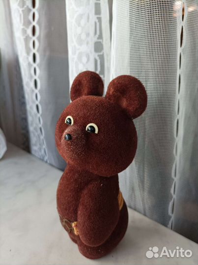 Олимпийский мишка игрушка СССР