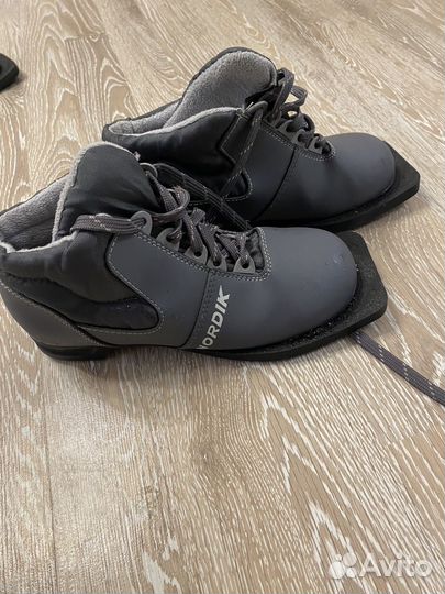 Лыжные ботинки детские 34