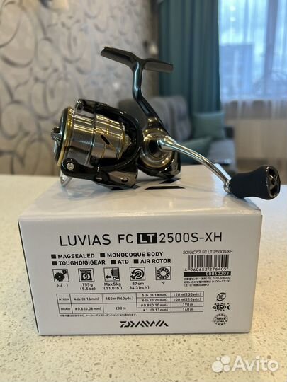 Катушка Daiwa Luvias FC LT 2500S-XH