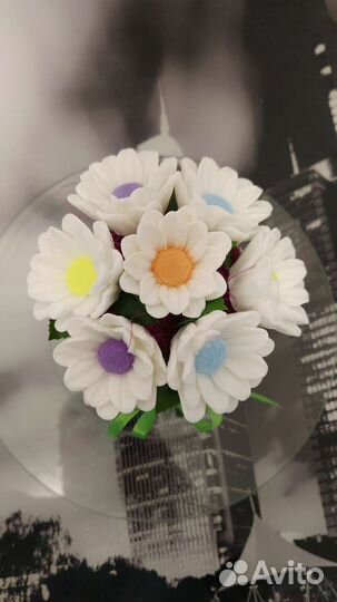 Букет из мыла