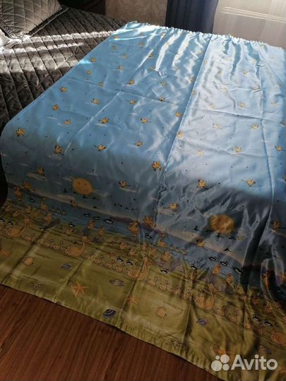 Шторы, тюль, покрывало