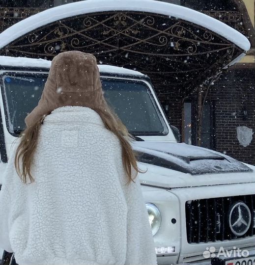 Шапка ушанка женская