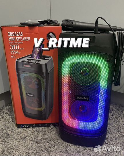 Колонка блютуз zqs - 4246/4245