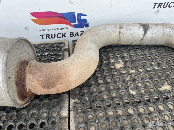 Глушитель дополнительный в сборе