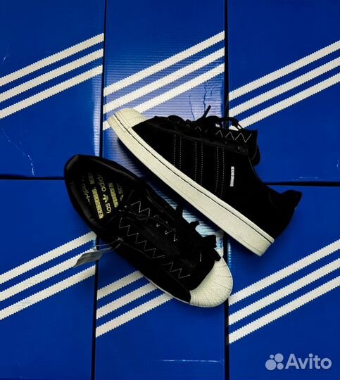 Кроссовки Adidas superstar x neighborhood