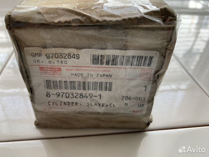 Цилиндр сцепления Isuzu Elf NPC6SC NPC6SF Оригинал