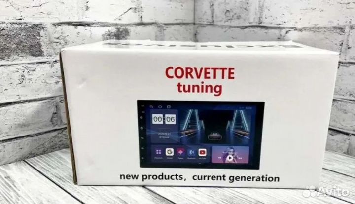 Магнитола Corvette TS7 2DIN, андроид 7