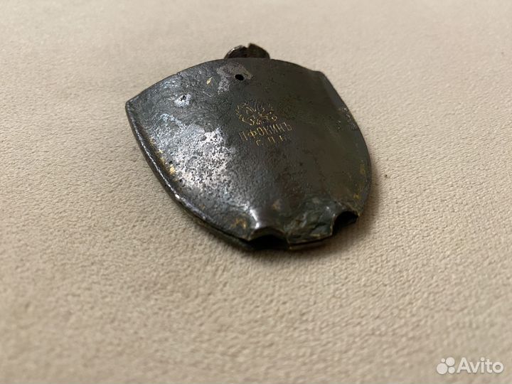 Старинная зажигалка из обмундирования гусара