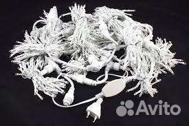 Гирлянда Занавес уличная 2х1.5 м, тёплый свет