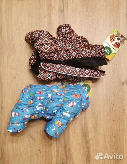 Зимний комбенизон для маленькой собаки