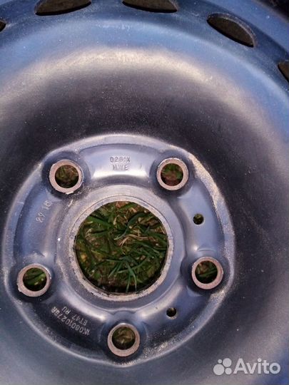 Диск колеса R-15 Volkswagen Polo (6jx15h2 5*100 E