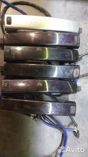 Дверные ручки с кнопкой чипом Nissan Qashqai J10