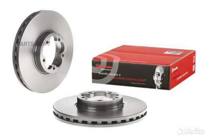 Brembo 09.C644.11 Диск тормозной передн. с уф покр