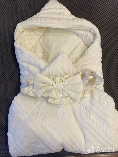 Конверт-одеяло на выписку зимний