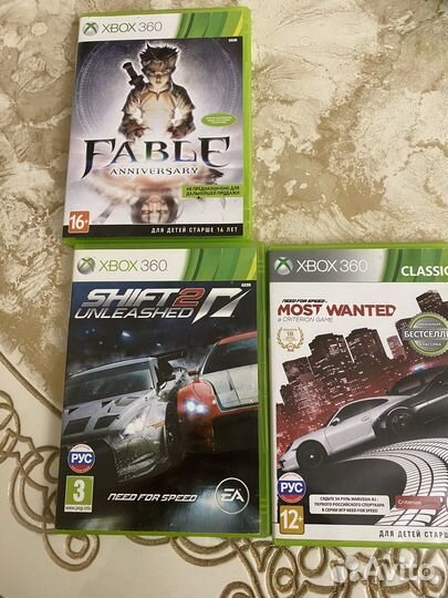 Лицензионные игры на xbox360