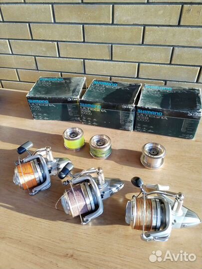 Карповые катушки shimano
