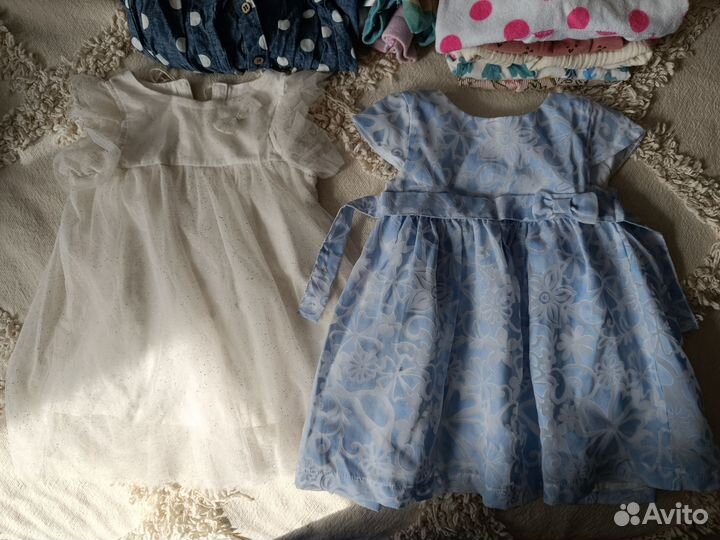 Пакет фирменных вещей для девочки 80 86