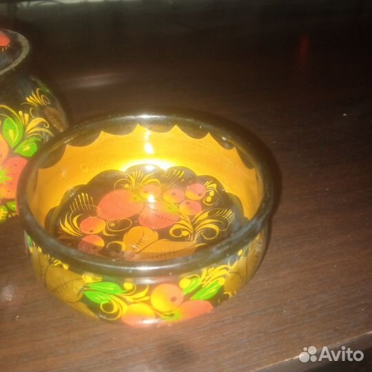 Набор посуды Хохлома СССР