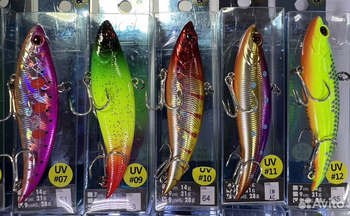 Судаковые ратлины Smith Bay Blue 90/28г (Реплика)