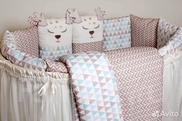 Комплект бортиков в кроватку