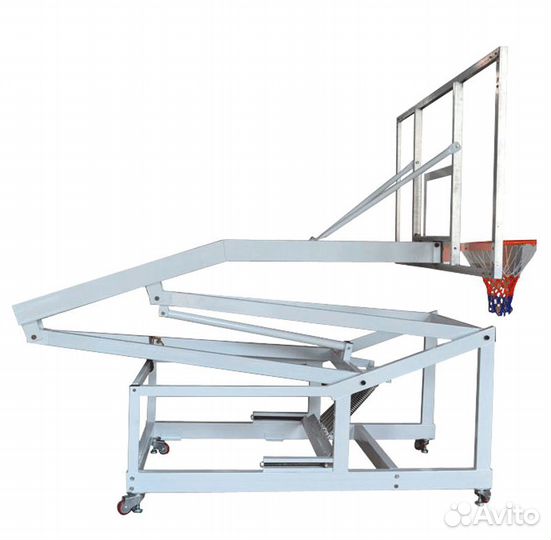 Мобильная баскетбольная стойка клубного уровня DFC