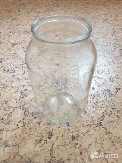 Банка стеклянная 1-3л