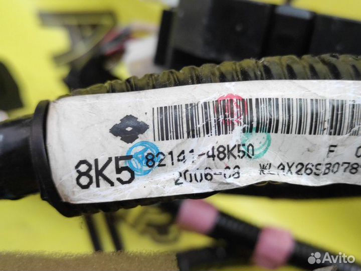 Проводка салона Toyota Harrier GSU30 2grfe 2006.10