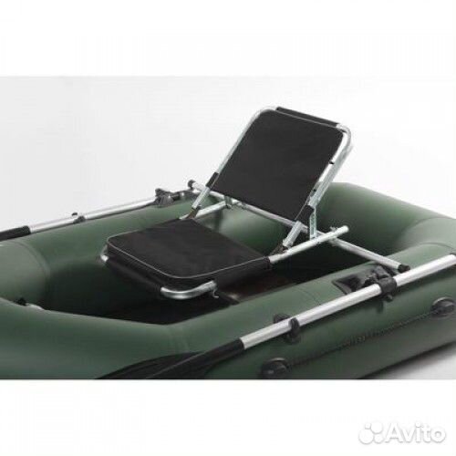 Кресло лодочное складное с опорой и регулируемой с
