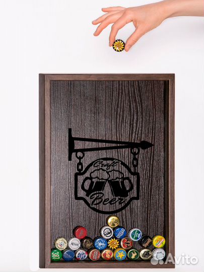 Копилка для пивных крышек 