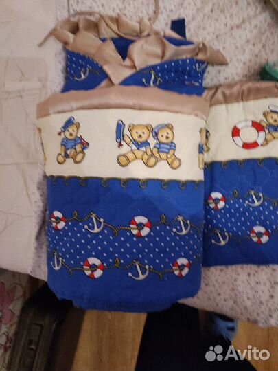 Бортики в детскую кроватку