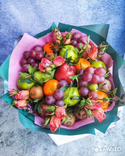 Съедобные фруктовые букеты