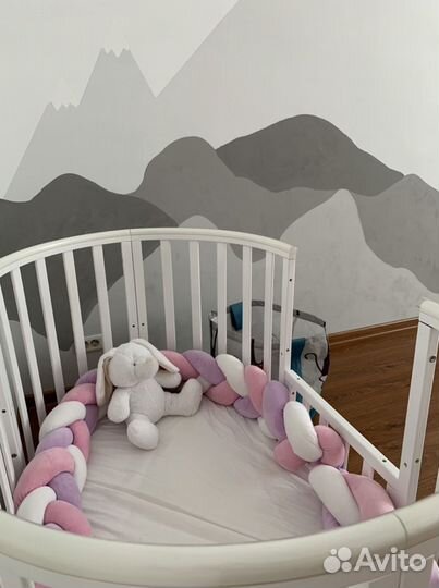 Бортики в детскую кроватку