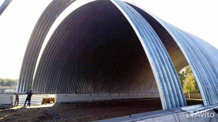 Ангары арочные 18х51 (918 м2)