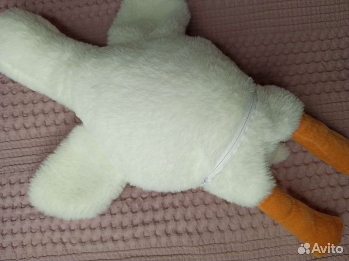 Мягкая игрушка гусь обнимусь новая