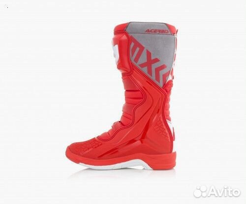 Мотоботы кроссовые Acerbis X-team Red/White