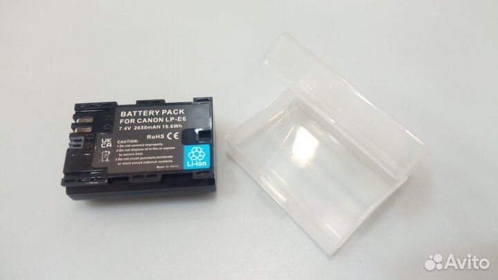 LP-E6 аккумулятор (аналог Canon LP-E6)