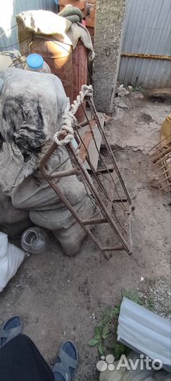 Сани железные