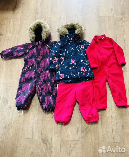 Пакет одежды на девочку 92-98