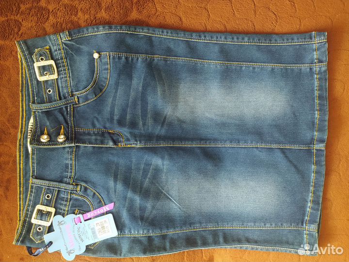 Юбка джинсовая