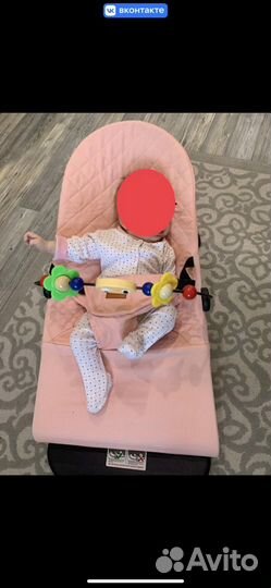 Шезлонг детский