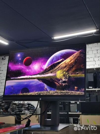 Монитор 24 дюйма безрамочный Hp, ips, hdmi