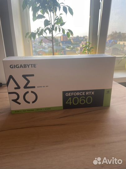 Видеокарта gigabyte nvidia RTX 4060 aero