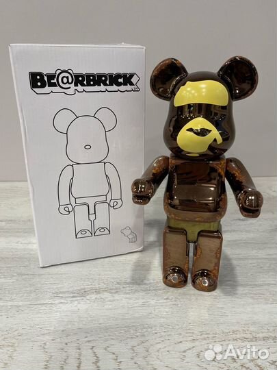 Мишка bearbrick bape