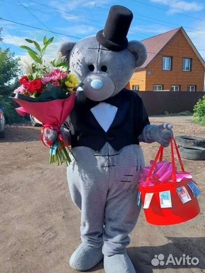 Ростовой Мишка Тедди и зайка Ляля.Поздравления