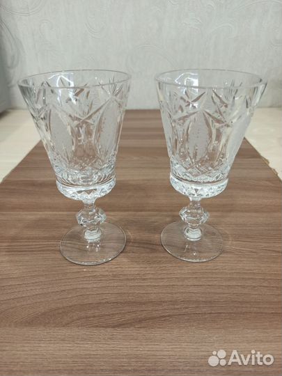 Хрустальные фужеры