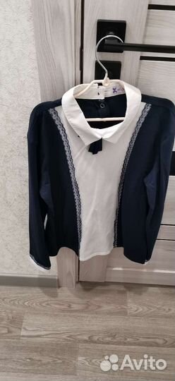 Школьная блузка на 158