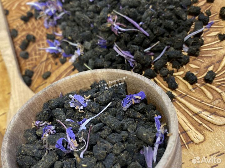 Иван-чай цельнолистовой гранулы двойной ферментаци