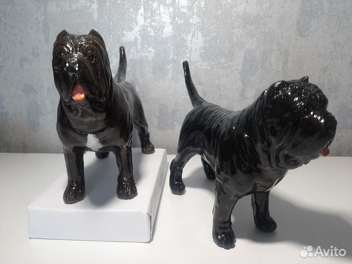 Статуэтки собак крупных и средних пород (гипс)