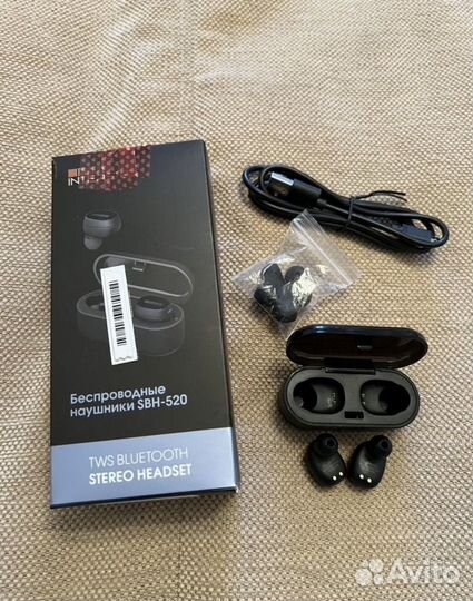 Беспроводные наушники interstep SBH - 520